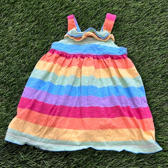 Baby Gap Rainbow Striped Sundress - Picture 1 of 3